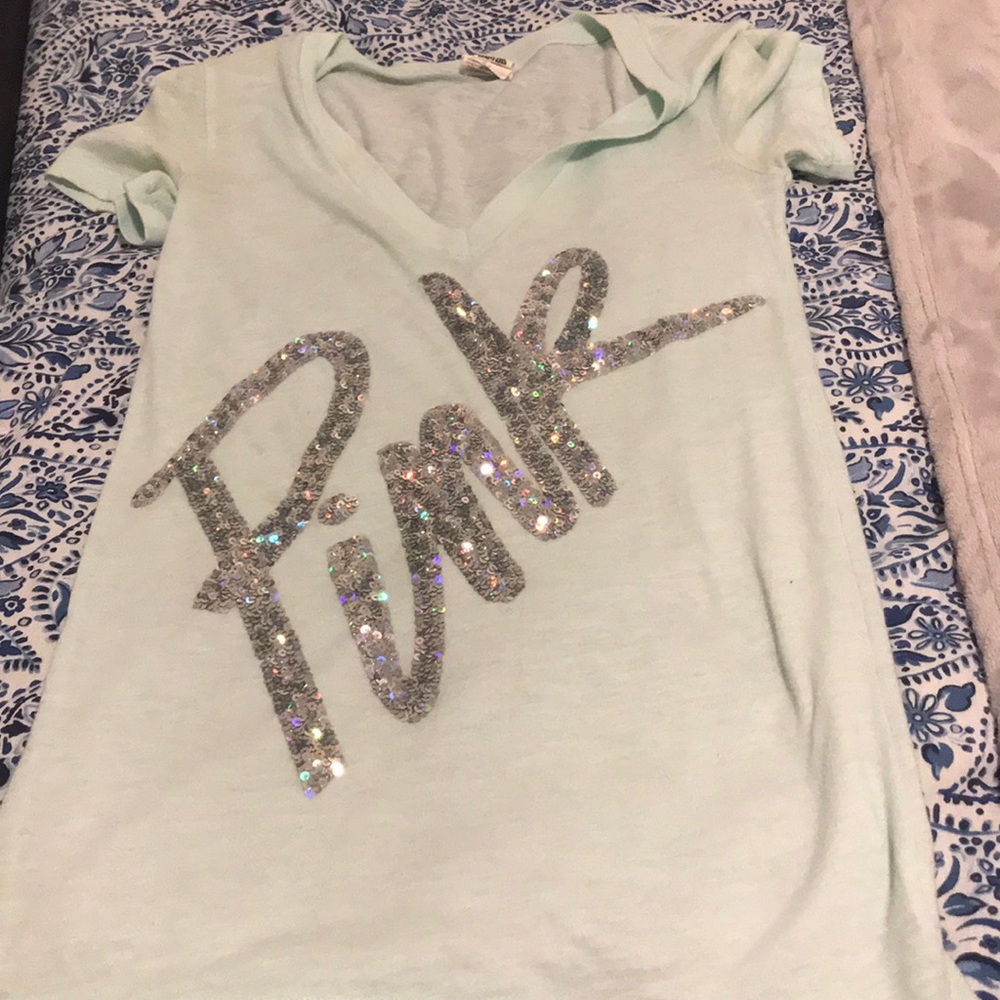 V neck tee shirt